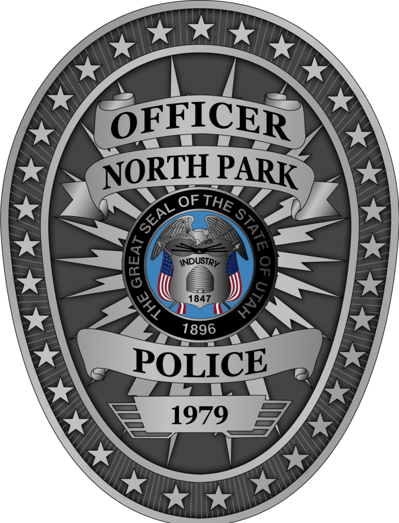 C-188356 North Park Police Badge Utah MC AR